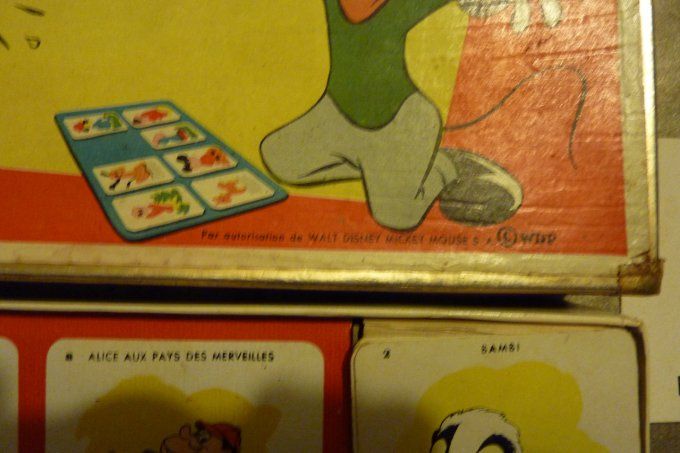 Jeu de loto de Mickey